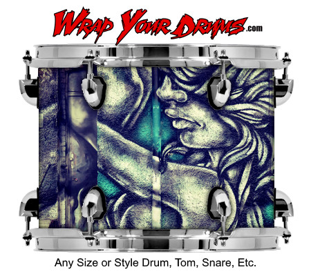 Buy Drum Wrap Beserk Bound Drum Wrap