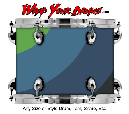 Buy Drum Wrap Geometric Bull Drum Wrap