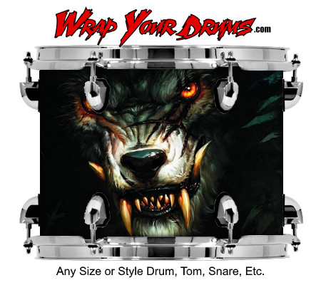 Buy Drum Wrap Wolf Drum Wrap