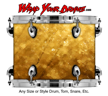 Buy Drum Wrap Metalshop Classic Ingot Drum Wrap