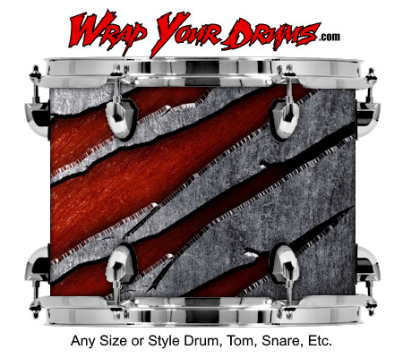 Buy Drum Wrap Metalshop Ornate Claw Drum Wrap