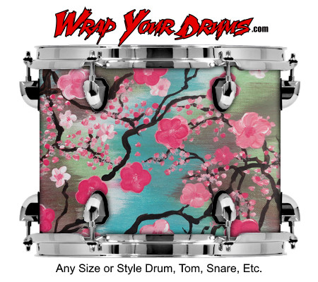 Buy Drum Wrap Paint2 Cherry Drum Wrap
