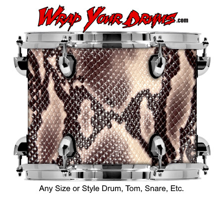 Buy Drum Wrap Skinshop Snake Pit Drum Wrap