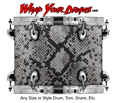 Buy Drum Wrap Skinshop Snake Teeth Drum Wrap