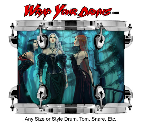 Buy Drum Wrap Witches Drum Wrap